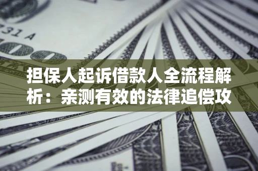 北京担保人起诉借款人全流程解析：亲测有效的法律追偿攻略